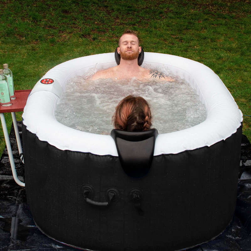Aleko 2 Person 130 Jet Vinyl Inflatable Hot Tub & Reviews Wayfair